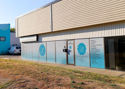 laser room exterior